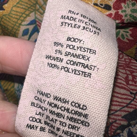 Soft Surroundings Izmir Topper Cardigan Size PS Patchwork Art Flowy Draped Boho - Picture 9 of 13